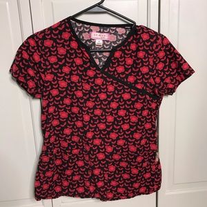 Koi Scrub Top